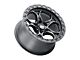 Weld Off-Road Ledge Eight Satin Black 8-Lug Wheel; 20x9; 0mm Offset (11-14 Silverado 3500 HD SRW)