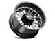 Weld Off-Road Scorch Gloss Black Milled 8-Lug Wheel; 20x10; -18mm Offset (11-14 Silverado 3500 HD SRW)