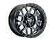 Weld Off-Road Cinch Gloss Black Milled 6-Lug Wheel; 17x9; 0mm Offset (07-14 Tahoe)