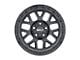 Weld Off-Road Cinch Satin Black with Gloss Black Ring 6-Lug Wheel; 20x12; -44mm Offset (07-14 Tahoe)