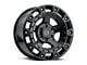 Weld Off-Road Cinch Satin Black with Gloss Black Ring 6-Lug Wheel; 20x9; 0mm Offset (07-14 Tahoe)