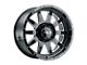 Weld Off-Road Stealth Gloss Black Milled 6-Lug Wheel; 20x9; 13mm Offset (07-14 Tahoe)