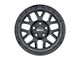 Weld Off-Road Cinch Satin Black with Gloss Black Ring 6-Lug Wheel; 20x10; -18mm Offset (07-14 Yukon)