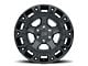 Weld Off-Road Cinch Satin Black with Gloss Black Ring 6-Lug Wheel; 20x9; 0mm Offset (07-14 Yukon)