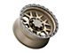 Weld Off-Road Cinch Satin Bronze with Satin Black Ring 6-Lug Wheel; 20x10; 13mm Offset (07-14 Yukon)