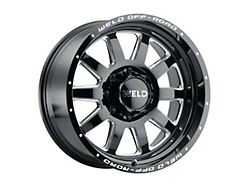 Weld Off-Road Stealth Gloss Black Milled 6-Lug Wheel; 20x9; 13mm Offset (07-14 Yukon)