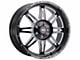 Weld Off-Road Cheyenne Gloss Black Milled 6-Lug Wheel; 22x12; -44mm Offset (09-14 F-150)