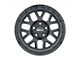 Weld Off-Road Cinch Satin Black 6-Lug Wheel; 17x9; 0mm Offset (09-14 F-150)