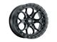 Weld Off-Road Ledge Six Satin Black 6-Lug Wheel; 18x9; -12mm Offset (09-14 F-150)