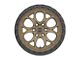 Weld Off-Road Ledge Six Satin Bronze 6-Lug Wheel; 18x9; 0mm Offset (09-14 F-150)