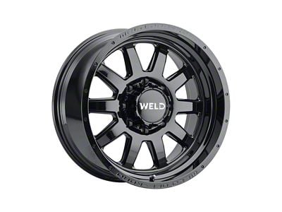 Weld Off-Road Stealth Gloss Black 6-Lug Wheel; 20x10; -18mm Offset (09-14 F-150)