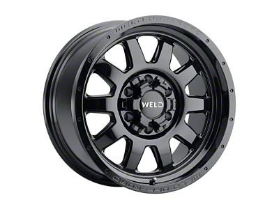 Weld Off-Road Stealth Gloss Black 6-Lug Wheel; 18x9; 0mm Offset (09-14 F-150)