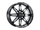 Weld Off-Road Cheyenne Gloss Black Milled 8-Lug Wheel; 20x12; -44mm Offset (11-16 F-250 Super Duty)