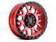 Weld Off-Road Cinch Candy Red 8-Lug Wheel; 20x10; -18mm Offset (11-16 F-250 Super Duty)