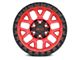 Weld Off-Road Cinch Candy Red 8-Lug Wheel; 20x10; -18mm Offset (11-16 F-250 Super Duty)