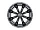 Weld Off-Road Granada Eight Gloss Black Milled 8-Lug Wheel; 20x9; 0mm Offset (11-16 F-250 Super Duty)