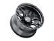 Weld Off-Road Ledge Eight Satin Black 8-Lug Wheel; 20x10; -18mm Offset (11-16 F-250 Super Duty)