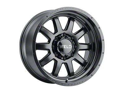 Weld Off-Road Stealth Satin Black 8-Lug Wheel; 20x9; 0mm Offset (11-16 F-250 Super Duty)