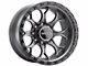 Weld Off-Road Ledge Eight Satin Gunmetal 8-Lug Wheel; 20x9; 0mm Offset (11-16 F-350 Super Duty SRW)