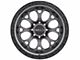 Weld Off-Road Ledge Eight Satin Gunmetal 8-Lug Wheel; 20x9; 0mm Offset (11-16 F-350 Super Duty SRW)