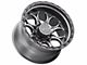 Weld Off-Road Ledge Eight Satin Gunmetal 8-Lug Wheel; 20x9; 0mm Offset (11-16 F-350 Super Duty SRW)