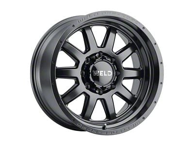 Weld Off-Road Stealth Satin Black 8-Lug Wheel; 20x9; 0mm Offset (11-16 F-350 Super Duty SRW)