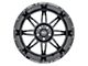Weld Off-Road Cheyenne Gloss Black Milled 8-Lug Wheel; 20x9; 0mm Offset (15-19 Sierra 3500 HD SRW)