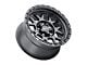 Weld Off-Road Cinch Satin Black with Gloss Black Ring 8-Lug Wheel; 20x9; 0mm Offset (15-19 Sierra 3500 HD SRW)