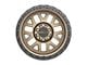 Weld Off-Road Cinch Satin Bronze with Satin Black Ring 6-Lug Wheel; 20x10; 13mm Offset (15-20 Tahoe)