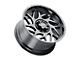 Weld Off-Road Fulcrum Gloss Black Machined 6-Lug Wheel; 22x12; -44mm Offset (15-20 Tahoe)