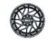 Weld Off-Road Fulcrum Gloss Black Milled 6-Lug Wheel; 22x10; -18mm Offset (15-20 Tahoe)