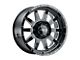 Weld Off-Road Stealth Gloss Black Milled 6-Lug Wheel; 20x9; 0mm Offset (15-20 Tahoe)