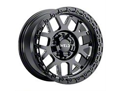 Weld Off-Road Cinch Gloss Black Milled 6-Lug Wheel; 20x9; 0mm Offset (15-20 Yukon)