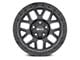 Weld Off-Road Cinch Satin Black with Gloss Black Ring 6-Lug Wheel; 17x10; -25mm Offset (15-20 Yukon)