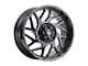 Weld Off-Road Fulcrum Gloss Black Machined 6-Lug Wheel; 20x10; -18mm Offset (15-20 Yukon)