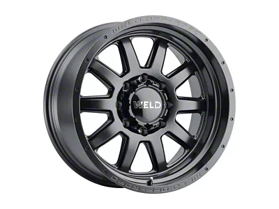 Weld Off-Road Stealth Satin Black 8-Lug Wheel; 20x10; -18mm Offset (17-22 F-350 Super Duty SRW)