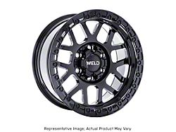 Weld Off-Road Cinch Satin Bronze with Satin Black Ring 6-Lug Wheel; 17x10; -25mm Offset (99-06 Sierra 1500)