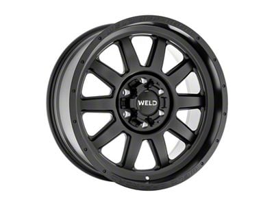 Weld Off-Road Stealth Satin Black 6-Lug Wheel; 20x9; 13mm Offset (99-06 Silverado 1500)