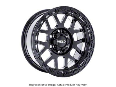 Weld Off-Road Cinch Satin Bronze with Satin Black Ring 6-Lug Wheel; 17x9; -12mm Offset (04-08 F-150)