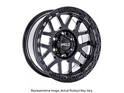 Weld Off-Road Cinch Satin Bronze with Satin Black Ring 6-Lug Wheel; 17x10; -25mm Offset (21-25 F-150)