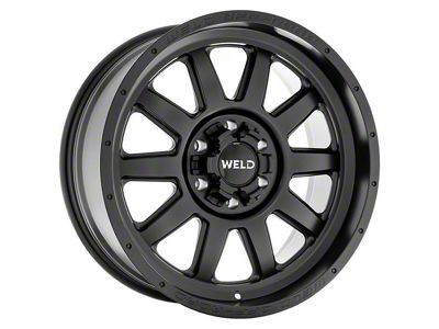 Weld Off-Road Stealth Satin Black 6-Lug Wheel; 20x9; 13mm Offset (21-24 F-150)