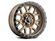 Weld Off-Road Cinch Satin Bronze 8-Lug Wheel; 20x10; -18mm Offset (94-02 RAM 2500)