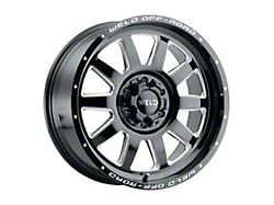 Weld Off-Road Stealth Gloss Black Milled 6-Lug Wheel; 20x9; 13mm Offset (99-06 Sierra 1500)