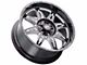 Weld Off-Road Cheyenne Gloss Black Milled 6-Lug Wheel; 22x12; -44mm Offset (99-06 Silverado 1500)