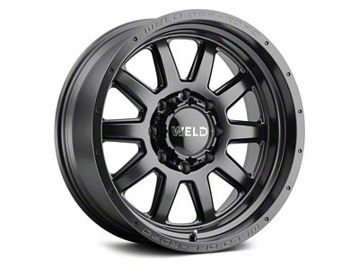 Weld Off-Road Stealth Satin Black 6-Lug Wheel; 20x10; -18mm Offset (99-06 Silverado 1500)