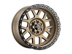 Weld Off-Road Cinch Satin Bronze with Satin Black Ring 6-Lug Wheel; 17x10; -25mm Offset (23-24 Canyon)