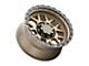 Weld Off-Road Cinch Satin Bronze with Satin Black Ring 6-Lug Wheel; 20x10; 13mm Offset (23-25 Canyon)