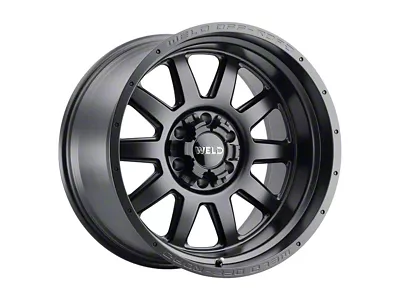 Weld Off-Road Stealth Satin Black 6-Lug Wheel; 20x9; 0mm Offset (23-25 Canyon)