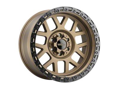 Weld Off-Road Cinch Satin Bronze 6-Lug Wheel; 17x10; -25mm Offset (23-24 Colorado)