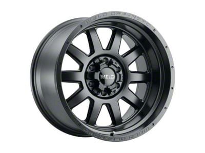 Weld Off-Road Stealth Satin Black 6-Lug Wheel; 20x9; 13mm Offset (23-25 Colorado)